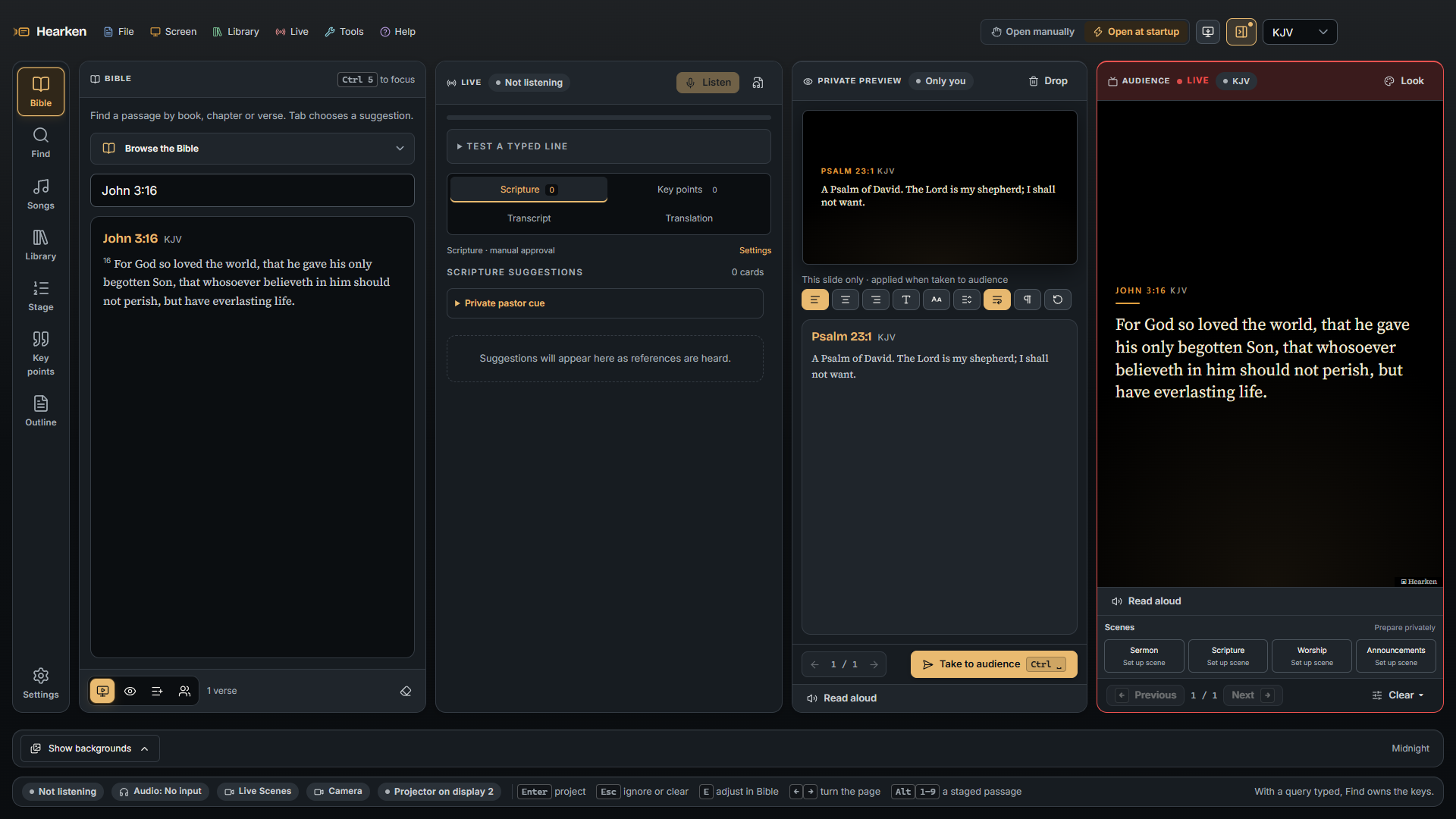 Hearken operator workflow